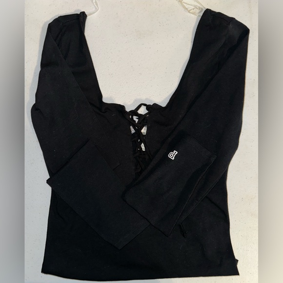 Victoria’s Secret PINK ~knit long sleeve body suit~ - Picture 2 of 2